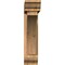 Ekena Millwork Thorton Traditional Smooth Bracket w/ Offset Brace, Western Red Cedar, 5 1/2"W x 24"D x 24"H BKT0604X24X24THR01SWR - alternate 4